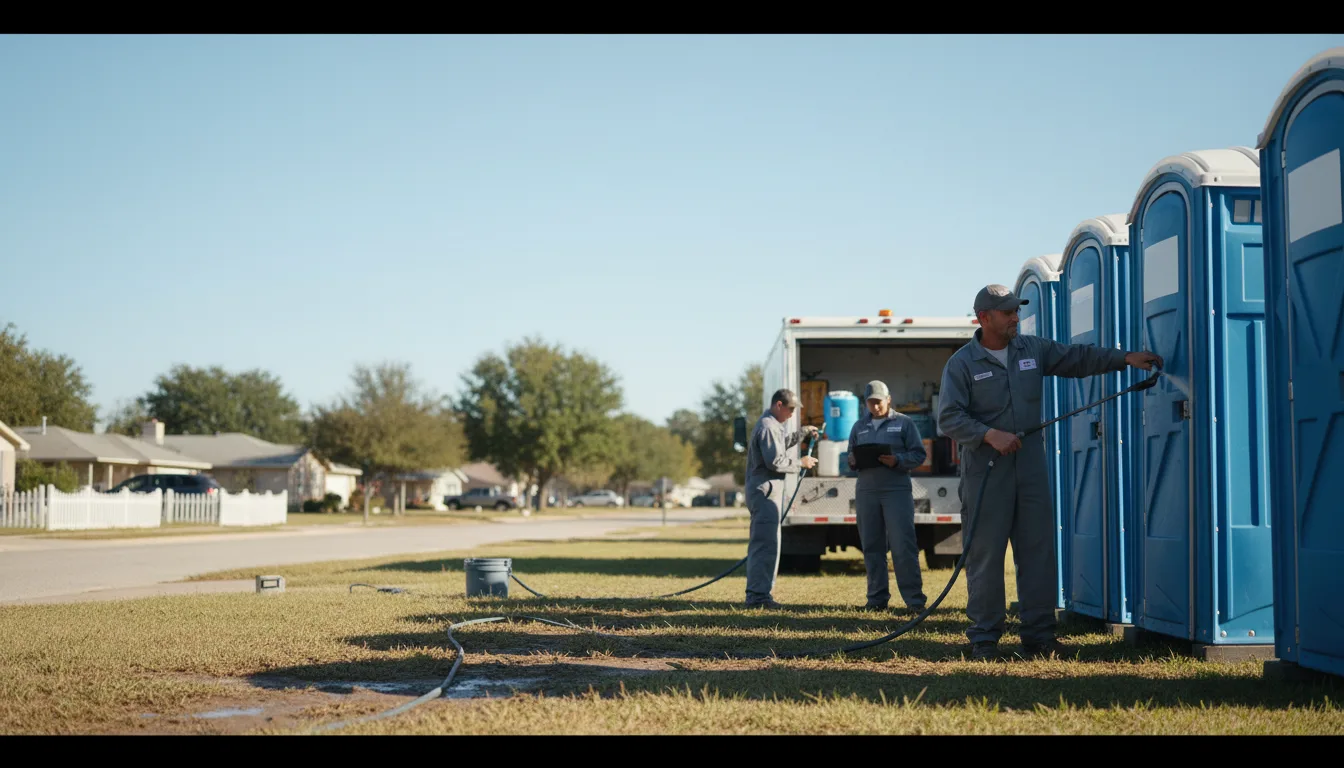 Long-Term Portable Toilet Rental in Slaughter, LA near me